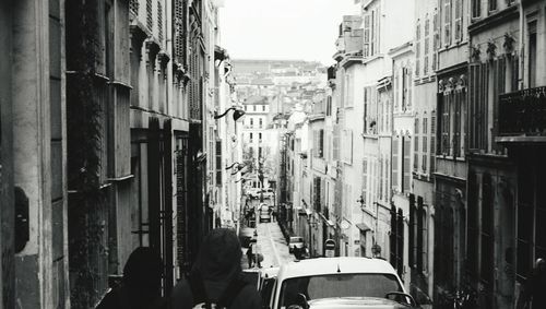 View of buildings in city