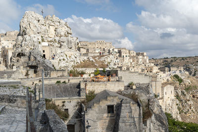Old town in matera italy