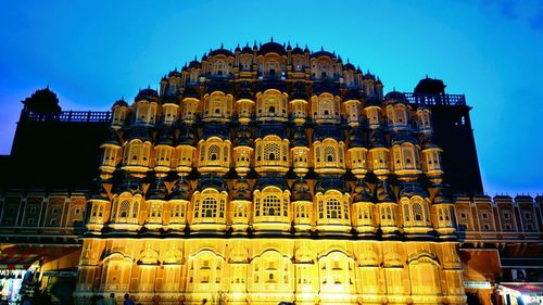 Low angle view of a temple