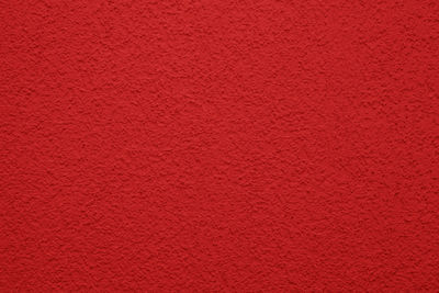 Full frame shot of red wall