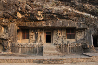 Low angle view of old building