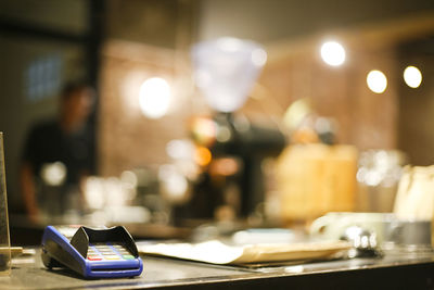 Close-up of mobile phone