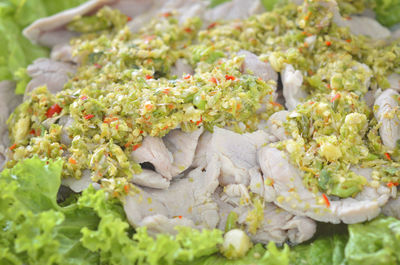 Close-up of vegetables on plant