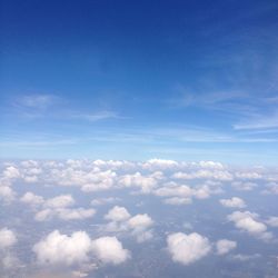 Scenic view of clouds in sky