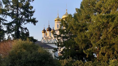 Low angle view of church