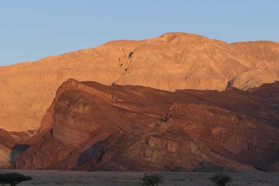 Scenic view of mountain against sky