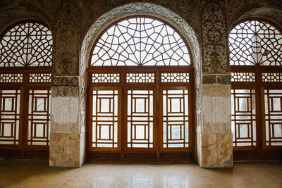 Interior of old building