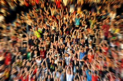 Full frame shot of crowd