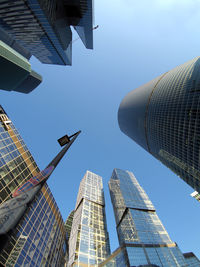 Low angle view of modern building