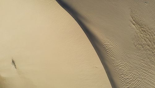 Sand dune birds eye view