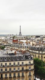 Paris landscape of roofs