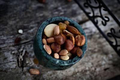 Close-up of roasted coffee beans