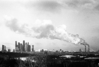 Cityscape against sky