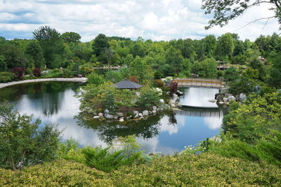 Japanese garden in grand rapids, michigan