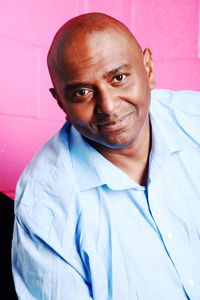 Portrait of senior man looking away