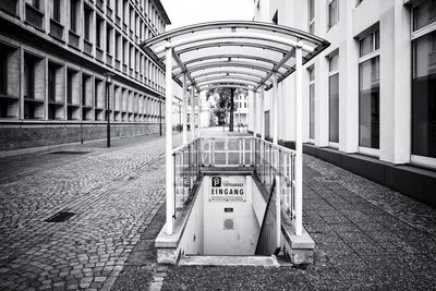 Corridor of building