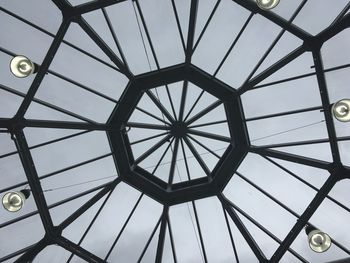 Low angle view of ceiling