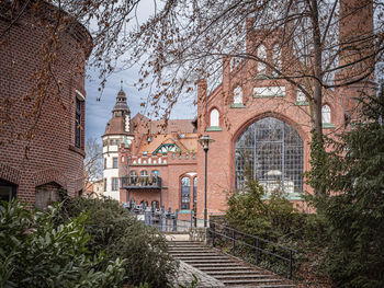 Exterior of historic building