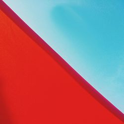 Red structure against sky
