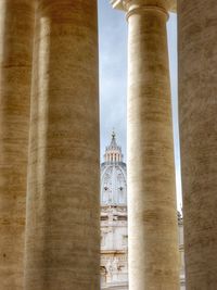 Low angle view of historical building against sky