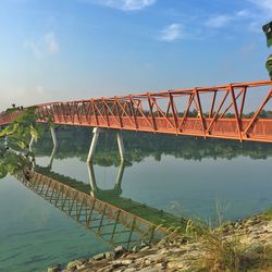 Bridge over sea