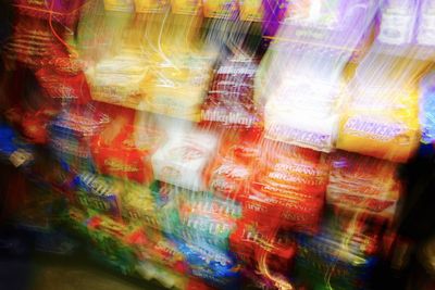 Full frame shot of colorful fabric