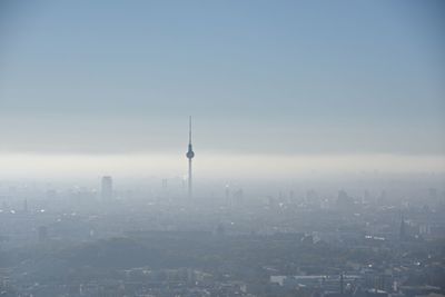 Cityscape against sky