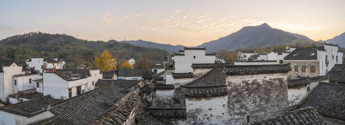 Ancient town of chazi village, jingxian, xuancheng, anhui, china