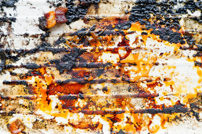 Full frame shot of weathered wall