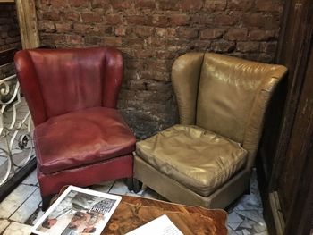 View of armchair in room