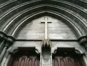 Low angle view of church