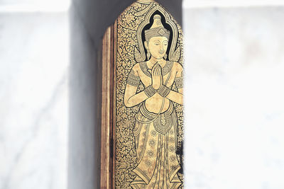 Close up of fabric against sky