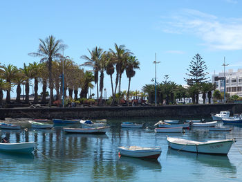 Arrecife and the island lanzarote