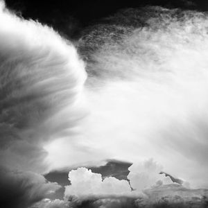 Low angle view of cloudy sky