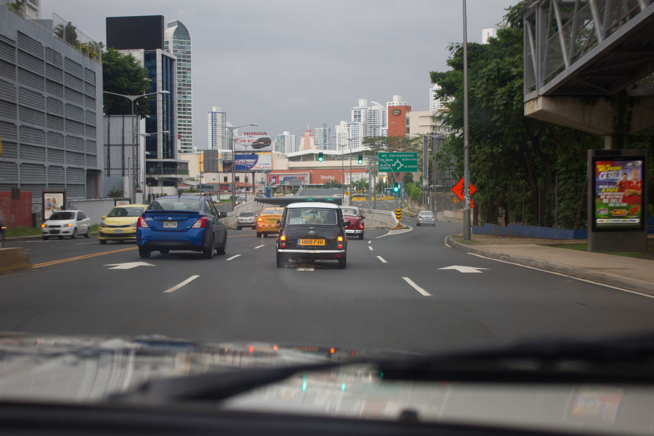 TRAFFIC ON CITY STREET