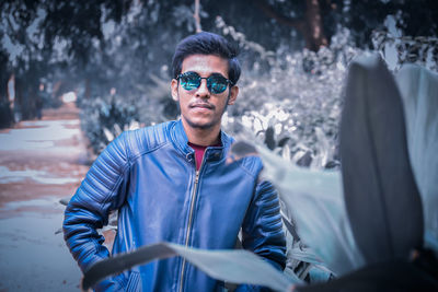 blue