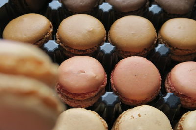 Full frame shot of macaroon