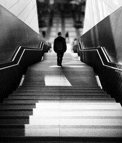 Stairs leading to staircase