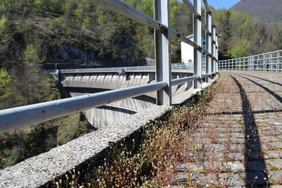 View of bridge on sunny day