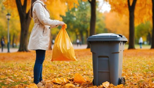 Rear view of woman standing in park