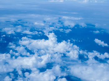 Low angle view of clouds in sky