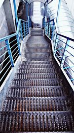 Low angle view of staircase