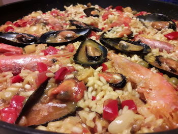 Close-up of food on plate