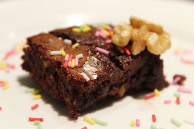 Close-up of food on plate