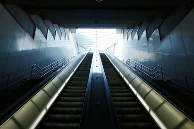Empty corridor of building