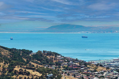 Western cape region coastal view 