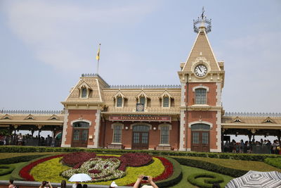 Facade of historical building