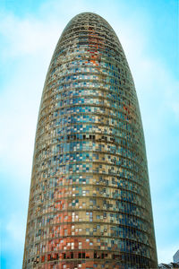 Glories tower formerly known as agbar tower barcelona spain 