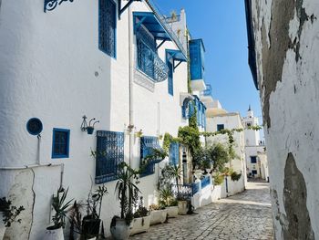 Street amidst buildings