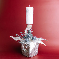 Close-up of christmas decoration